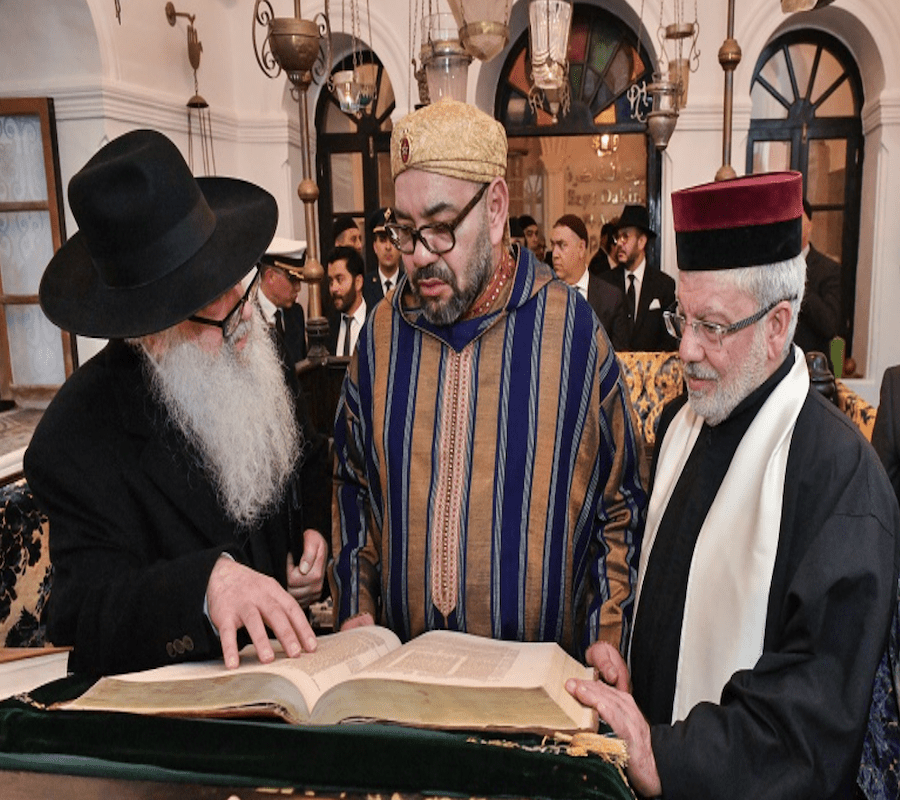 King-Mohammed-VI-Rabbi-Imam-Travel-Exploration-Morocco-Jewish-Synagogue-Essaouira